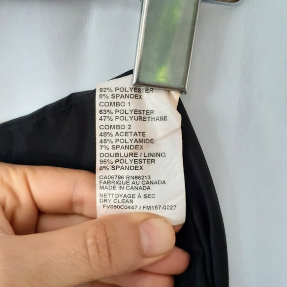 Chic long sleeve black dress - Picture 7 of 7